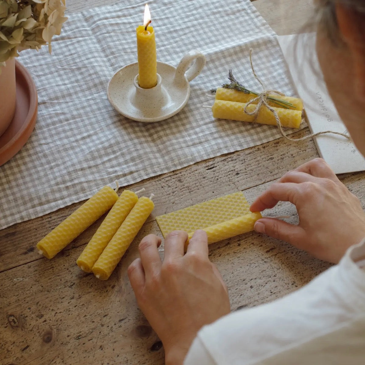 Goldricks Beeswax Candle Making Kit