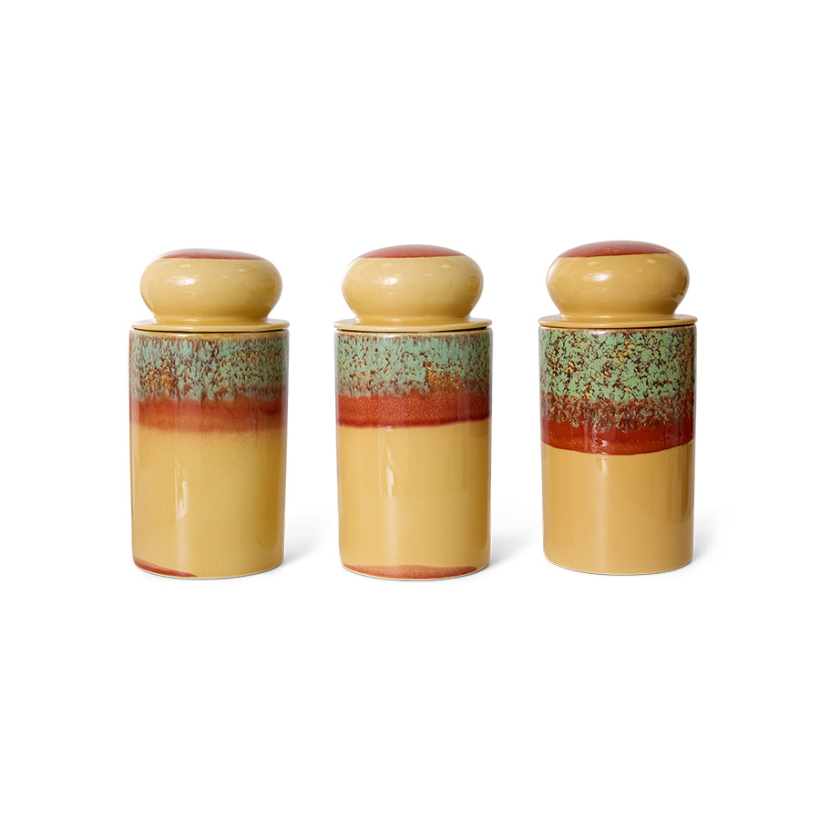 70s Ceramics: Storage Jar: Cove