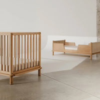 Thumbnail for Nobodinoz Latitude Junior Bed Set in Solid Oak Wood (two bed rails)