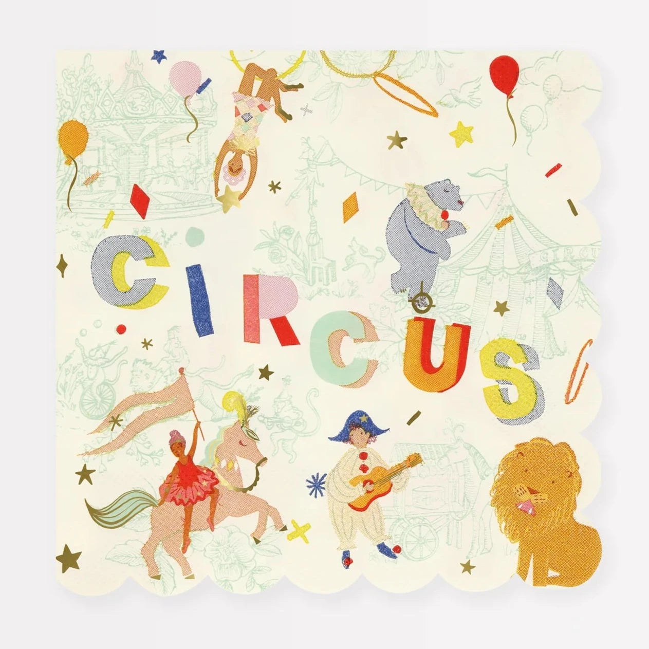 Circus Large Napkins