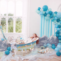 Thumbnail for Blue Balloons & Streamers Kit (set of 52 balloons)