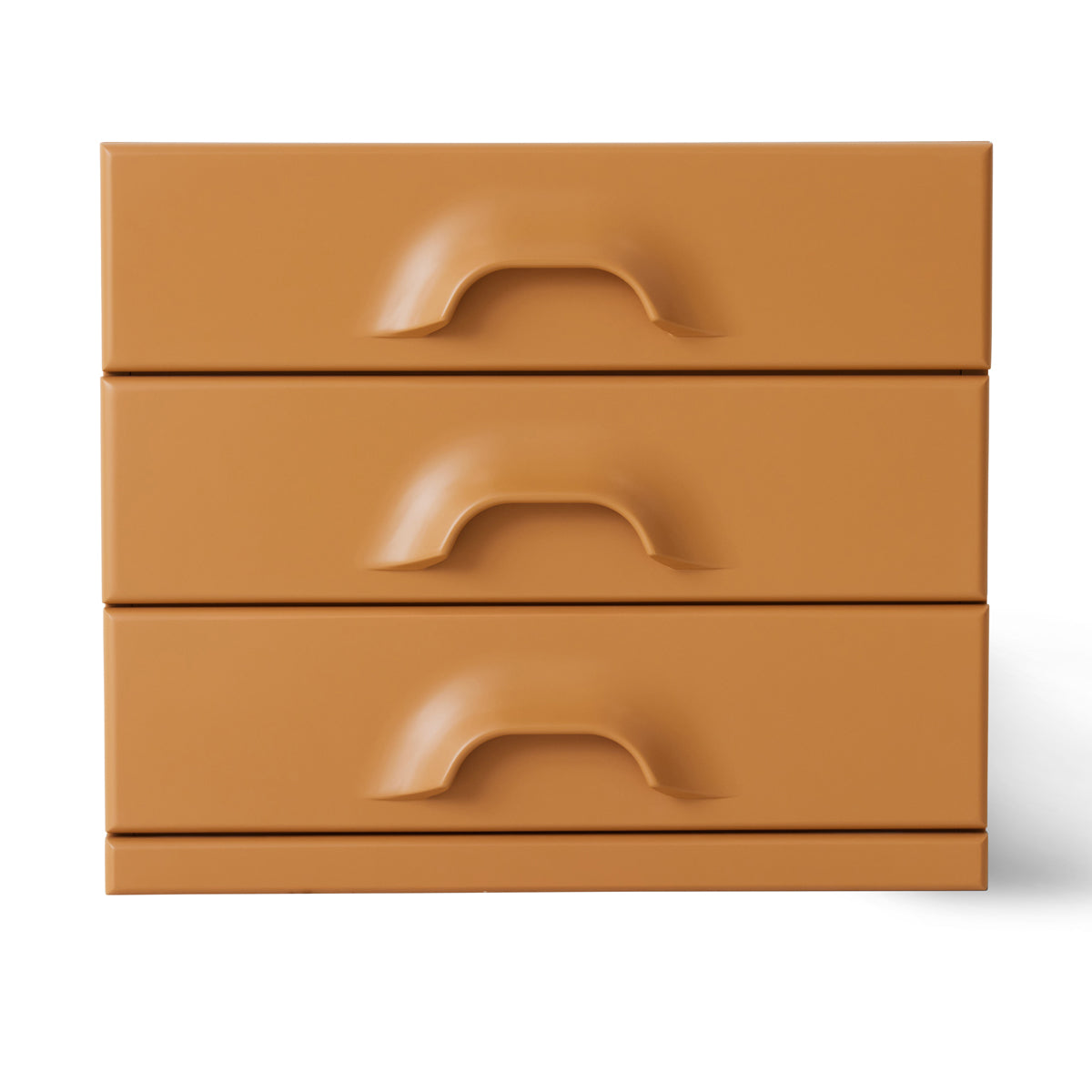 HKLIVING Chest of 3 Drawers, Ginger Orange MKA2004