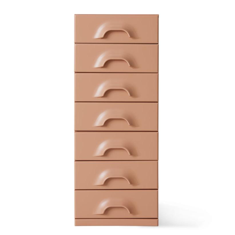 Chest of 7 Drawers, Blush