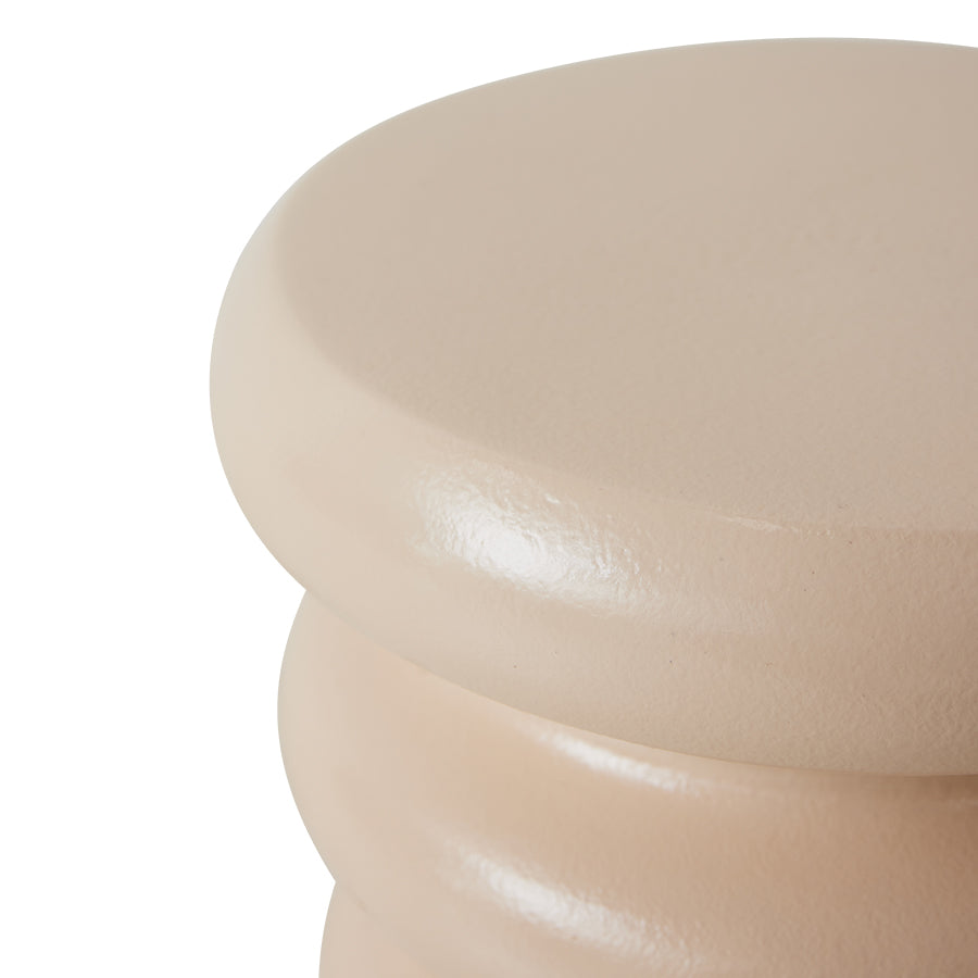 Allure Side Table Cream