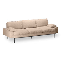 Thumbnail for HKLIVING Retro Sofa 3 Seats Boucle, Taupe