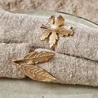 Thumbnail for Oak Leaf Napkin Rings (set of four)