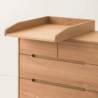 Pure Oak Changing Table Folk Interiors