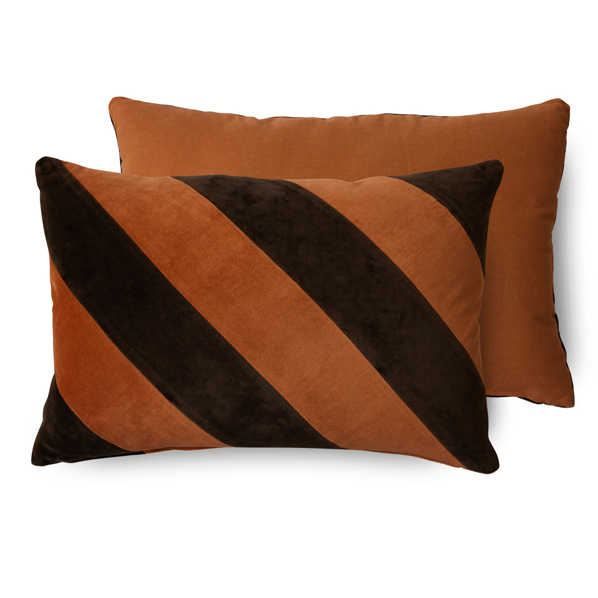 HKLIVING Striped Velvet Cushion September 60 x 40cm TKU2196