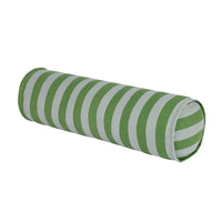 Thumbnail for Cylinder Cushion - Vibes Green Blue Stripes