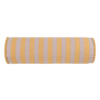 Thumbnail for Nobodinoz Cylinder Cushion - Vibes Lilac Yellow Stripes