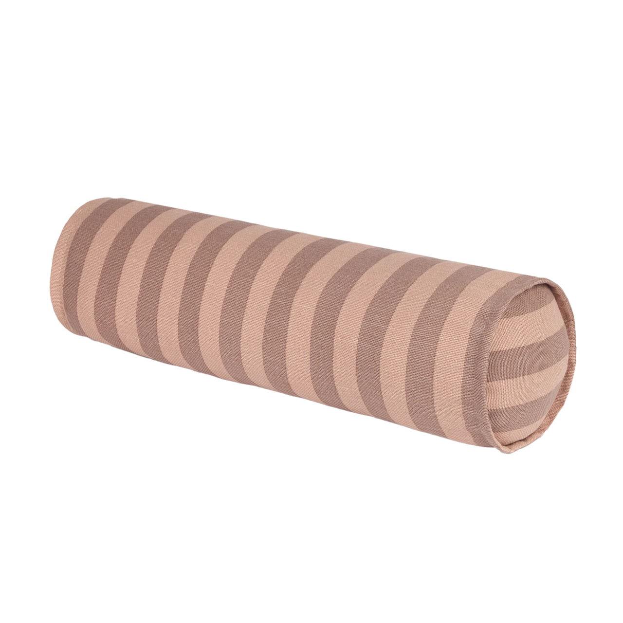 Nobodinoz Cylinder Cushion - Vibes Pink Mauve Stripes