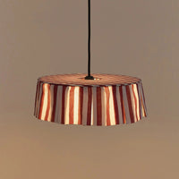 Thumbnail for Pendant lampshade diam. 40cm Vibes - Maroon Stripes