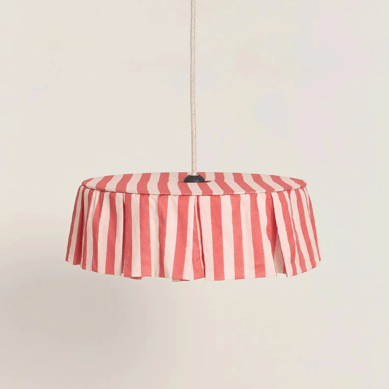 Pendant lampshade diam. 40cm Vibes - Red Stripes