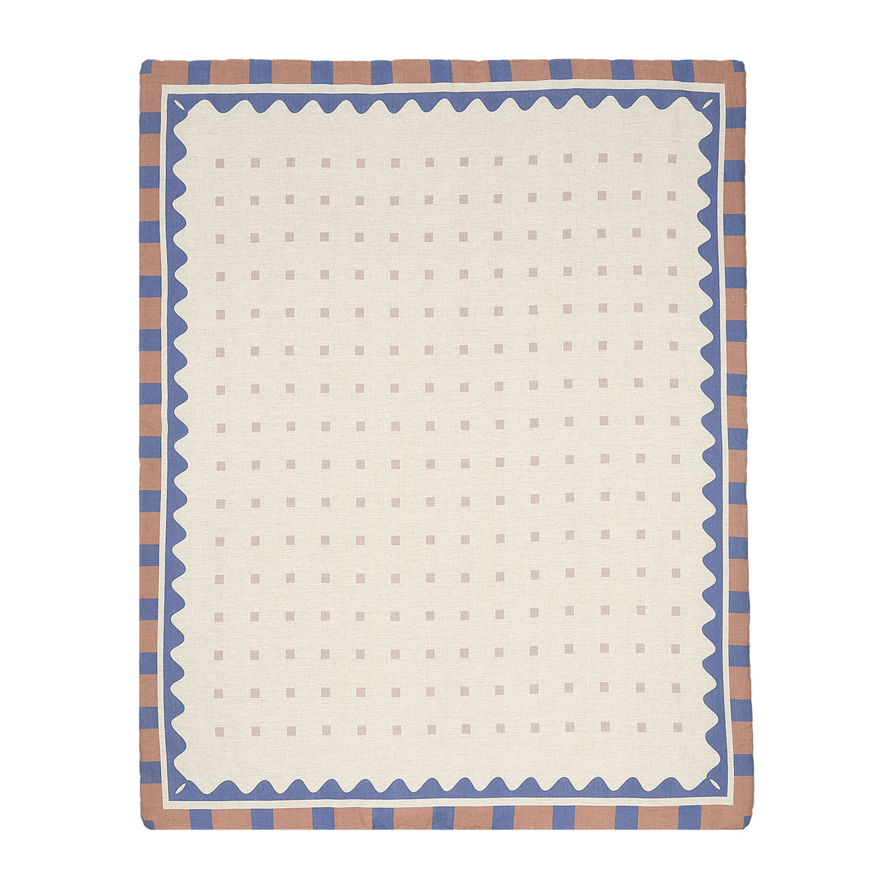 Nobodinoz Vibes Quilt French Linen Blue