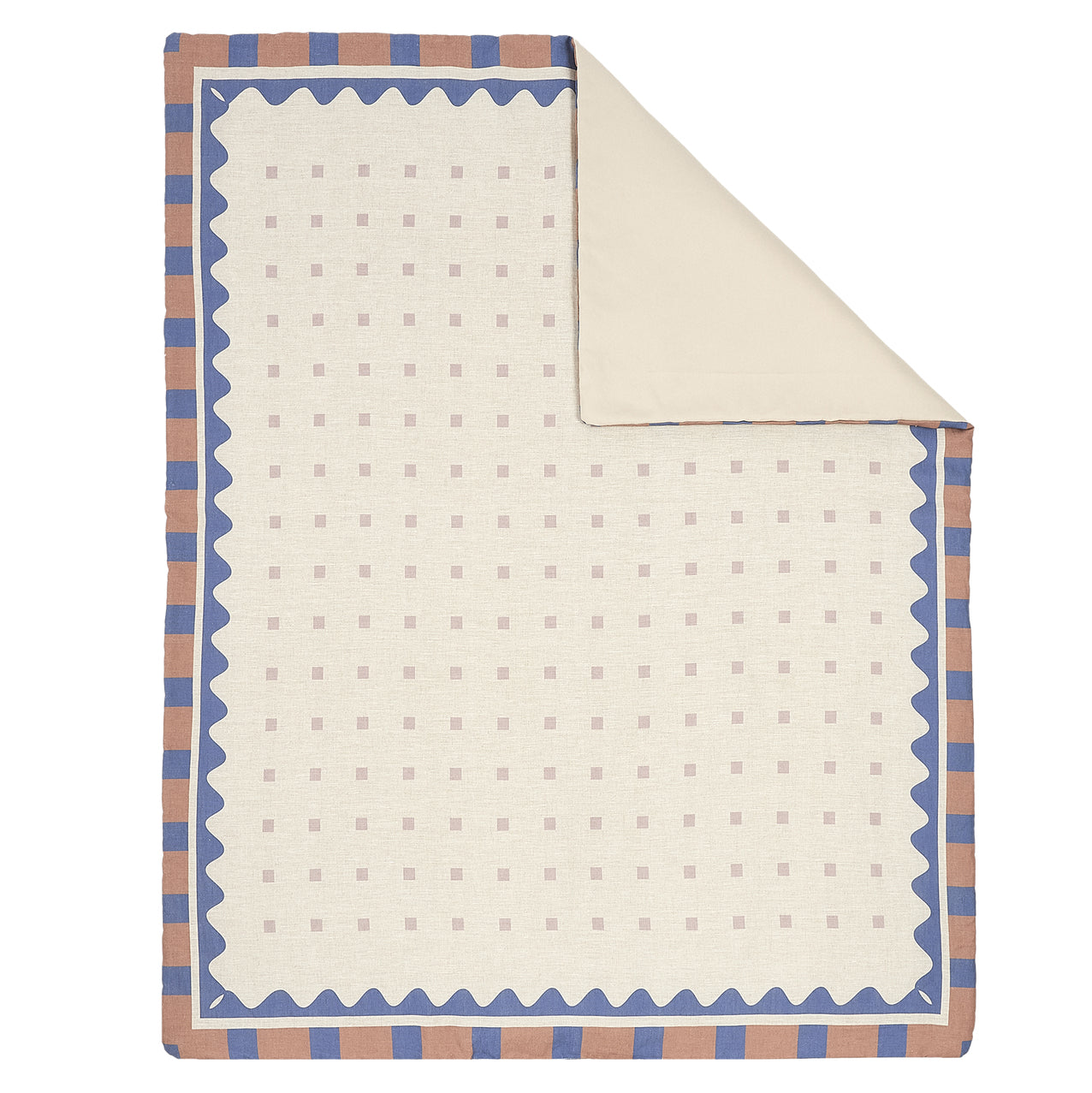 Nobodinoz Vibes Quilt French Linen Blue