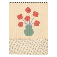 Thumbnail for Quilted wall organizer Vibes Poppies