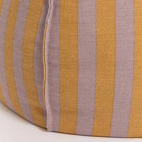 Thumbnail for Round Bean Bag Vibes - Lilac Yellow Stripes