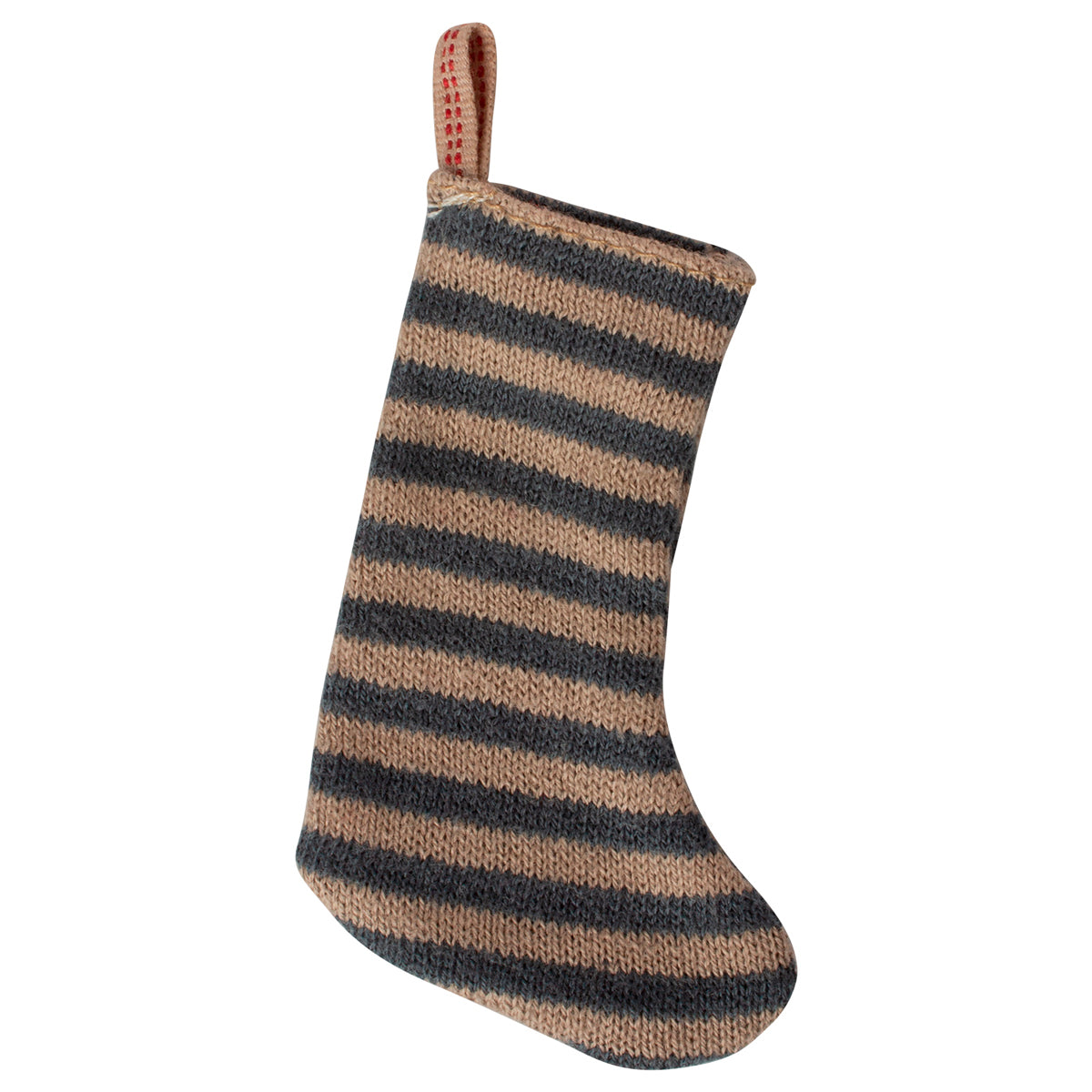 Christmas stocking - Petrol/Sand