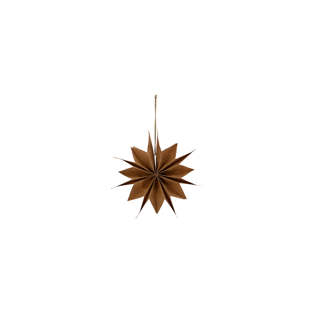 House Doctor Brown Paper Star, Capella, Natural 20cm 206120802