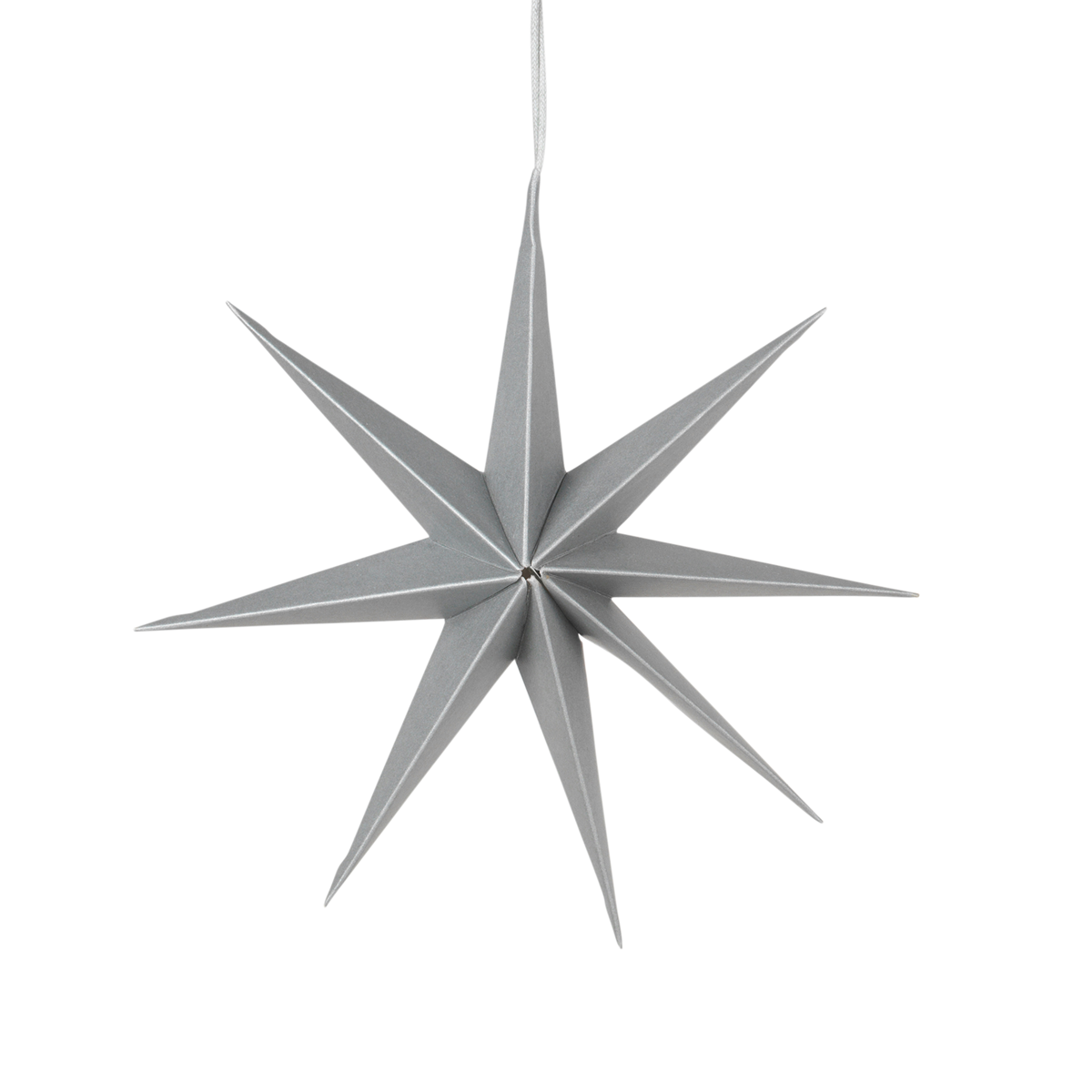 Broste Copenhagen Deko Star L 50cm Silver