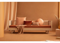 Thumbnail for Pure Oak Wood Sofa Extension 200cm